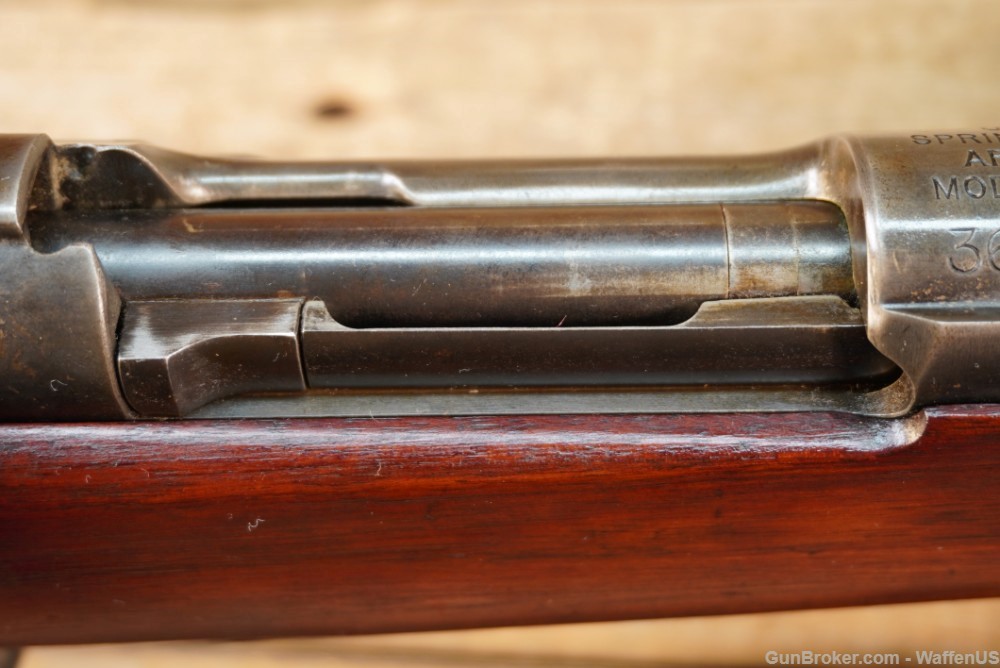 Springfield M1903 June 1909 HIGH CONDITION early no-groove handguard EXC 03-img-13