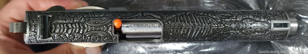 Colt 1911 The Dinosaur Meteorite Altamont AAA Engraved 38 Super Layaway -img-18