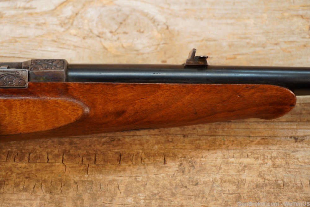 Mauser 1871 Miniature Sporter ANTIQUE 8mm M71 MUST SEE engraved & carved -img-14