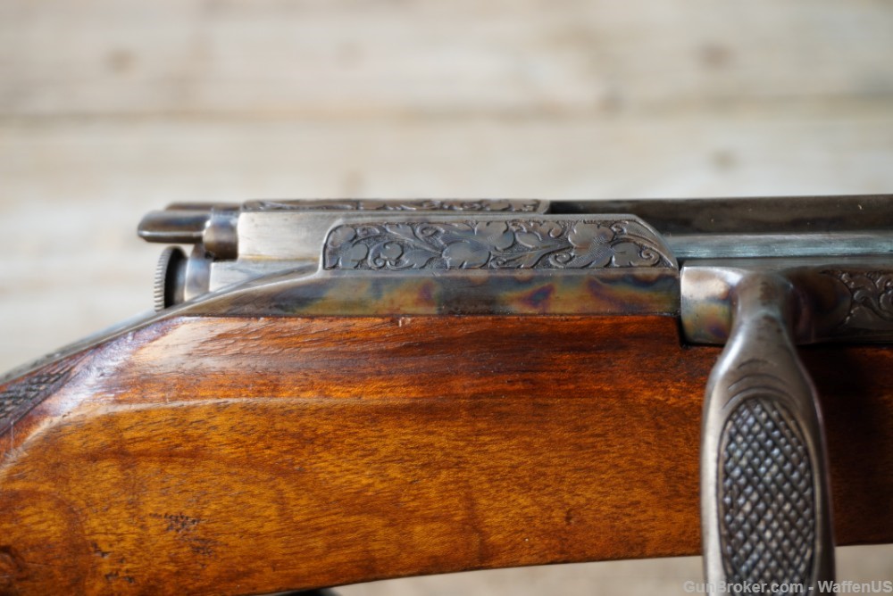 Mauser 1871 Miniature Sporter ANTIQUE 8mm M71 MUST SEE engraved & carved -img-11