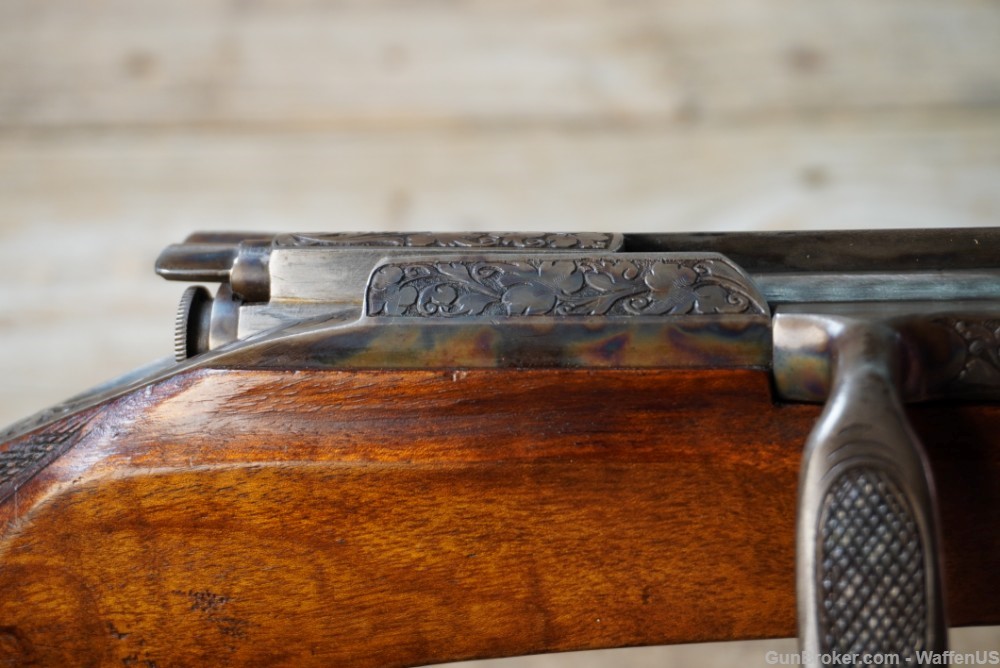 Mauser 1871 Miniature Sporter ANTIQUE 8mm M71 MUST SEE engraved & carved -img-10