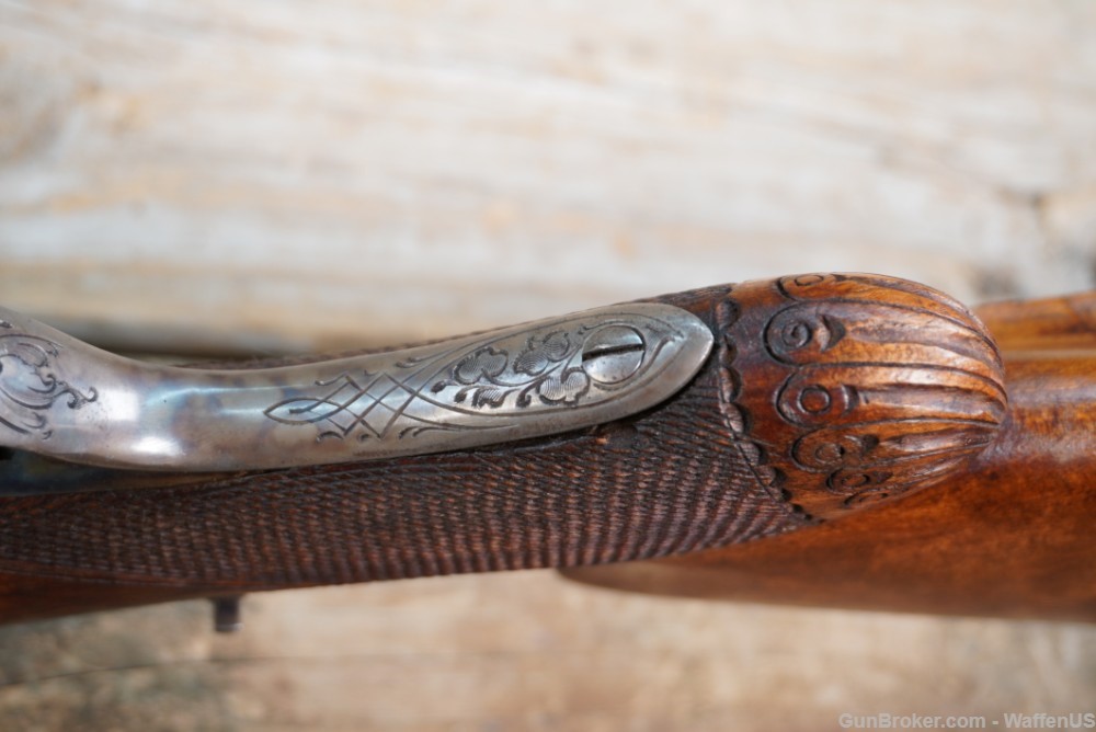 Mauser 1871 Miniature Sporter ANTIQUE 8mm M71 MUST SEE engraved & carved -img-59