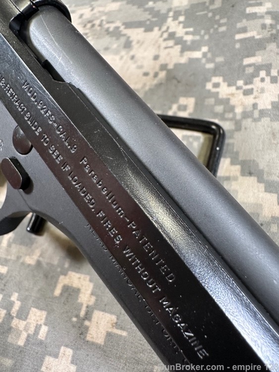 Beretta 9mm 4.9" Beretta 92 92FS + ORIG CASE Made In Italy 15+1-img-27