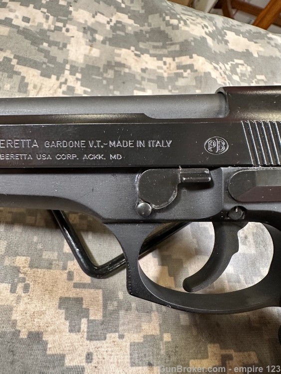Beretta 9mm 4.9" Beretta 92 92FS + ORIG CASE Made In Italy 15+1-img-11