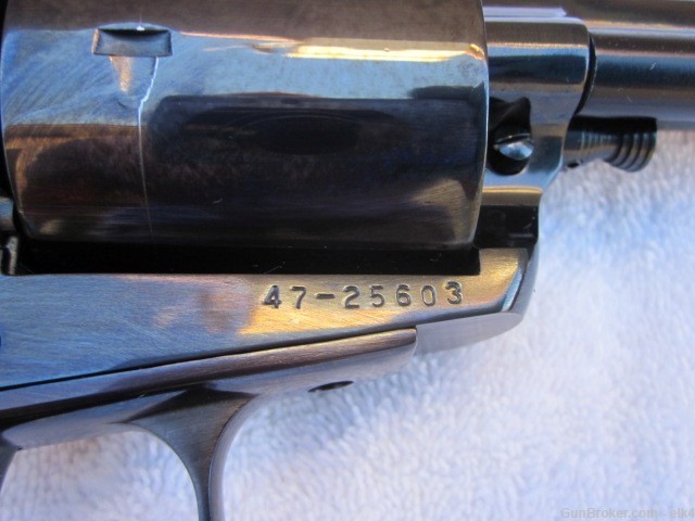 Ruger New Model Blackhawk Custom 45 Colt 5 Shot Conversion for Heavy Loads-img-3