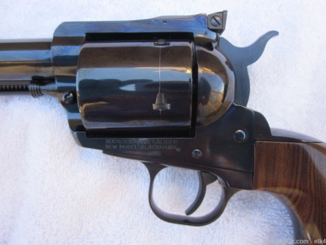 Ruger New Model Blackhawk Custom 45 Colt 5 Shot Conversion for Heavy Loads-img-5