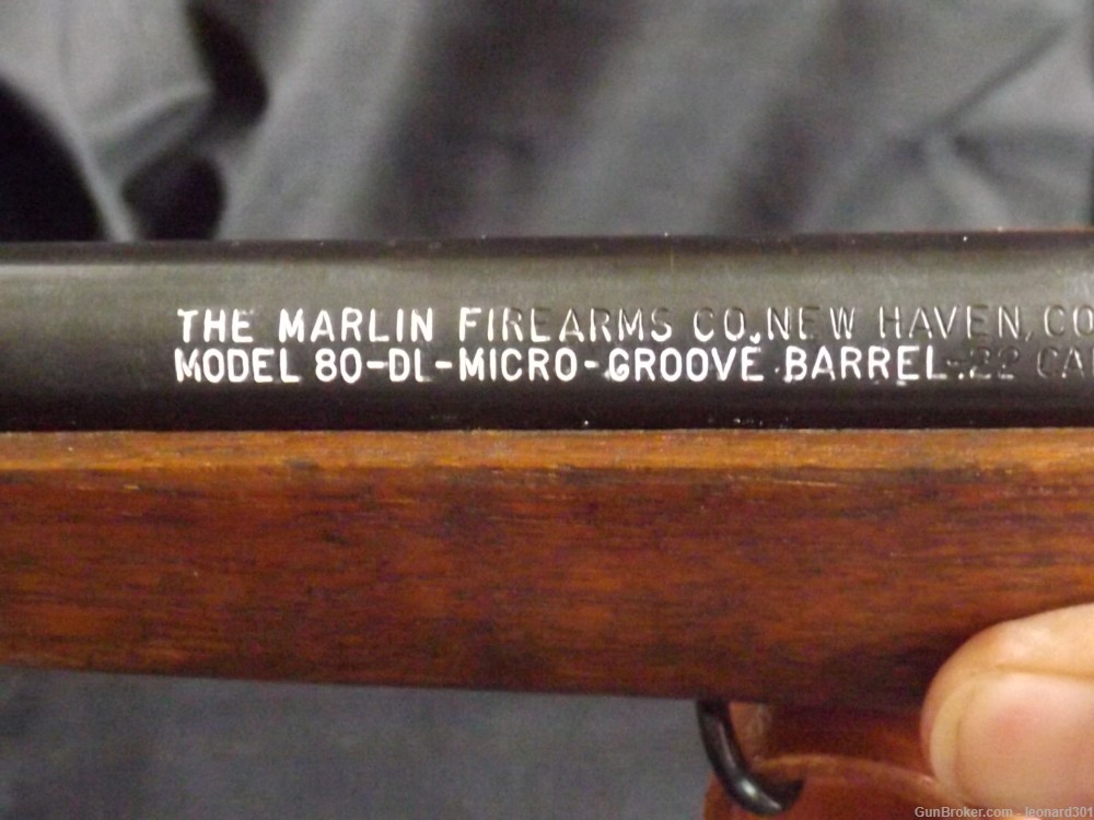 MARLIN MODEL 80 DL COLLECTOR QUALITY -img-23