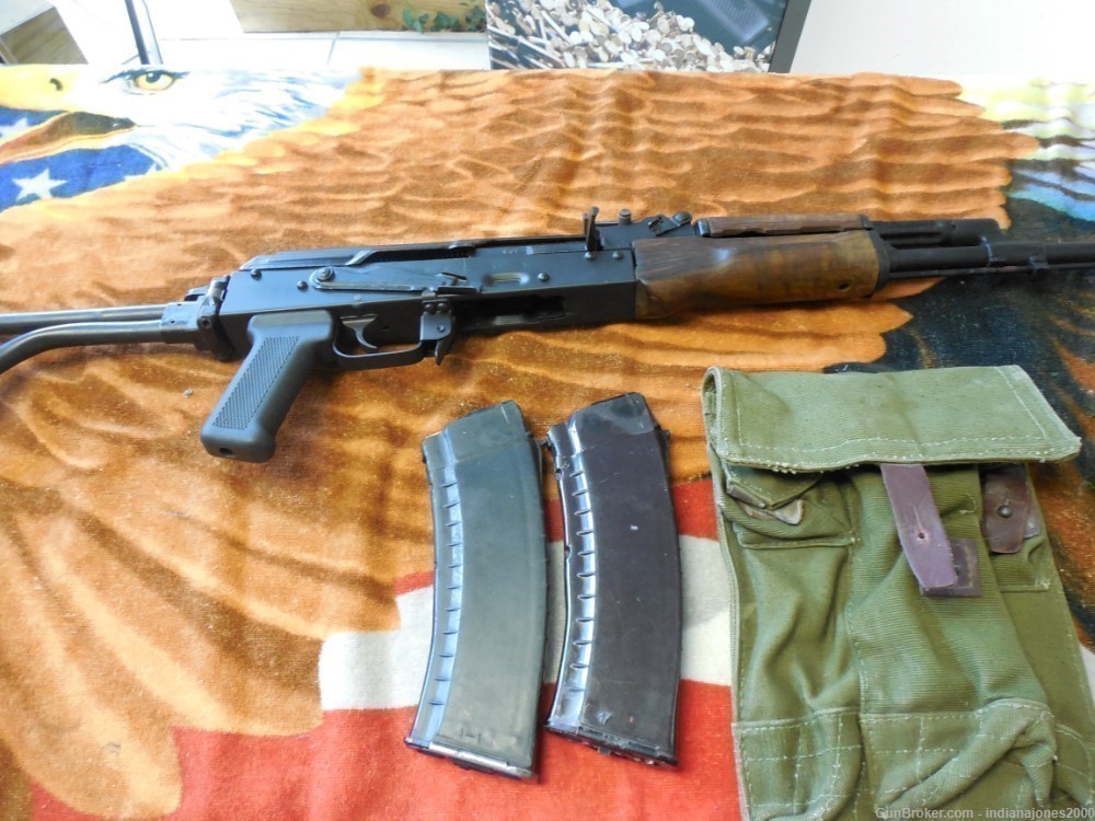 NODAK SPUD NDS-2 AK-74 SIDE FOLDER BULGARIAN- RARE 5.45X39-img-0