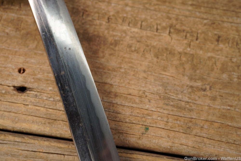 Japanese "Samurai" short sword signed old original pre-WW2-img-32