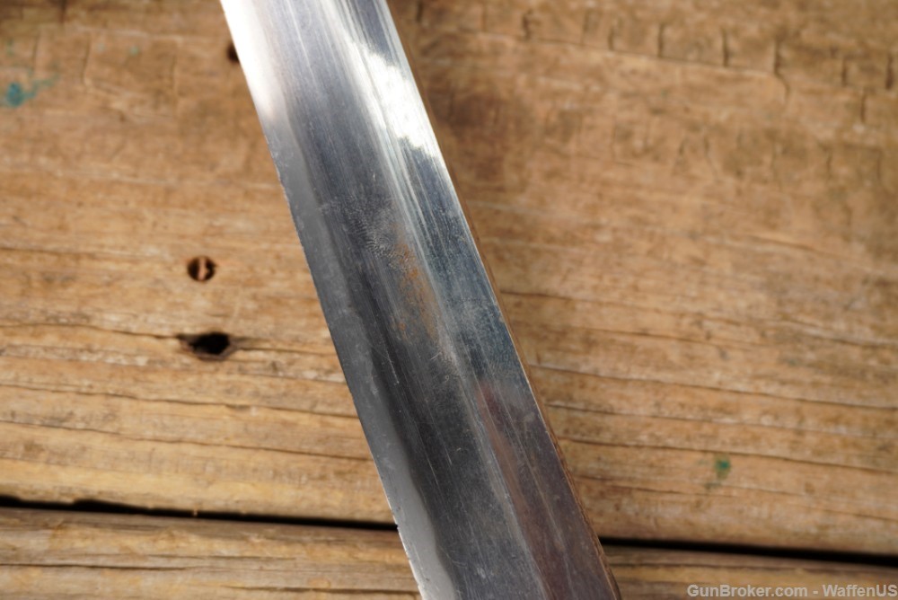 Japanese "Samurai" short sword signed old original pre-WW2-img-20