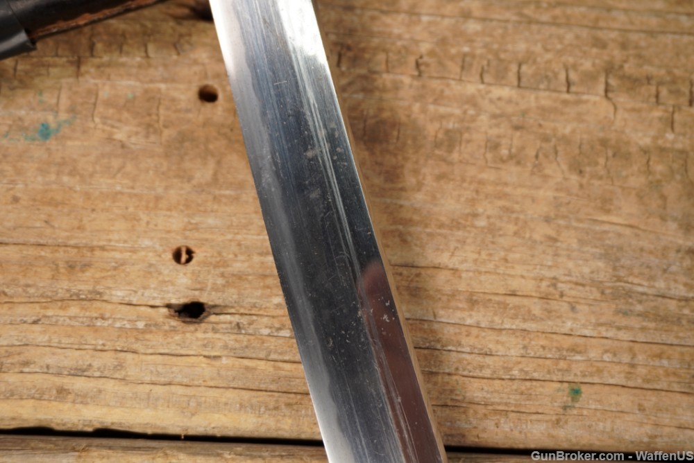 Japanese "Samurai" short sword signed old original pre-WW2-img-24