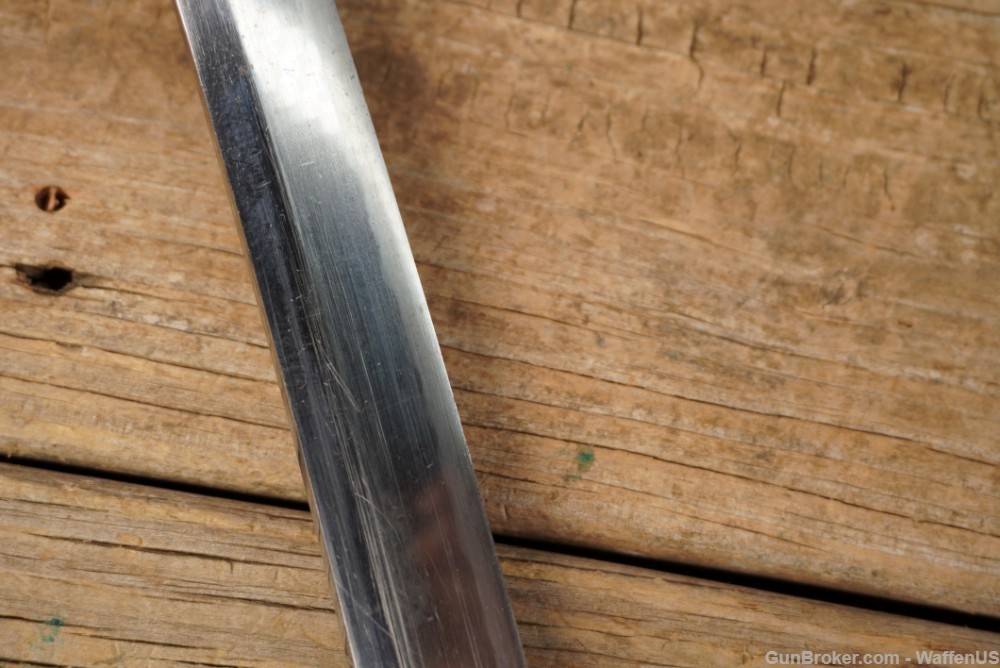Japanese "Samurai" short sword signed old original pre-WW2-img-31