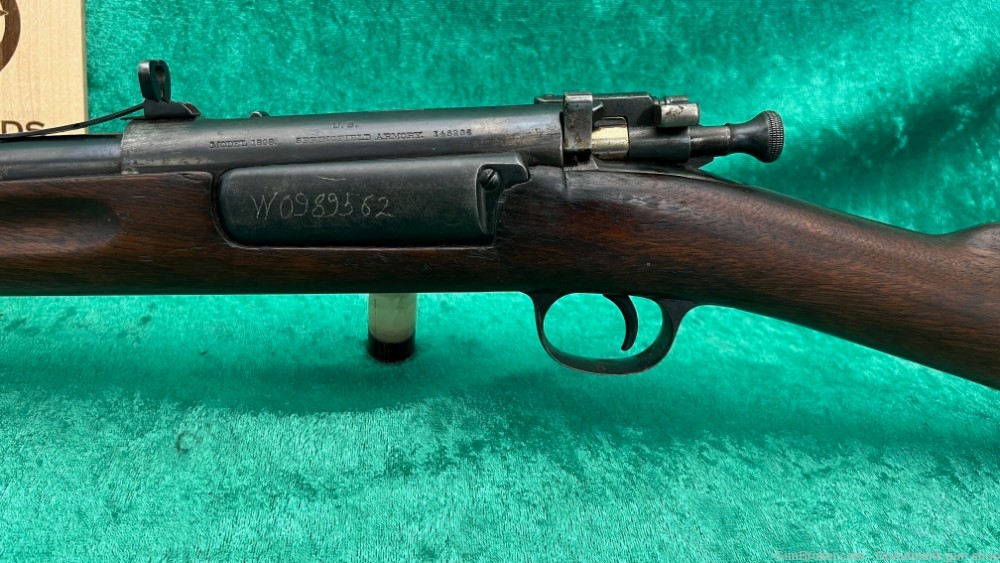 Springfield M1898 30-40 Krag Sporterized Stock Carbine Buck sights-img-2