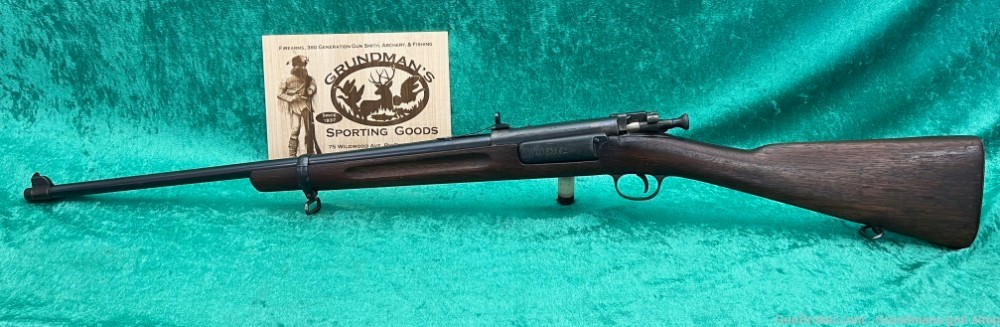 Springfield M1898 30-40 Krag Sporterized Stock Carbine Buck sights-img-0