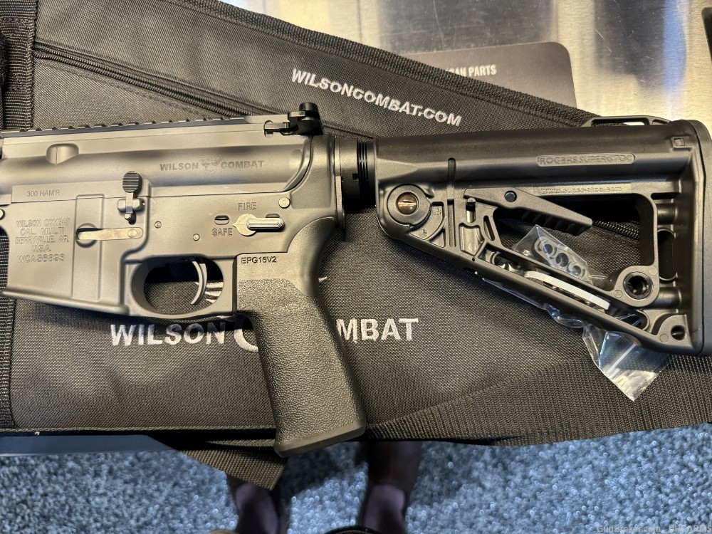 New Wilson Combat Tactical Ultralight AR - .300 HAM'R - 16 Inch Barrel-img-6