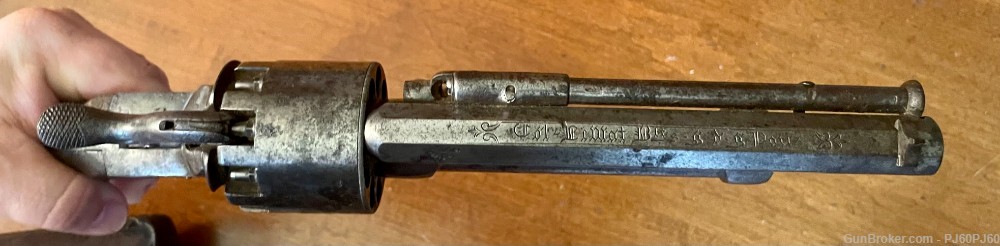 ORIGINAL Civil War LeMat Revolver 2nd Model-img-2