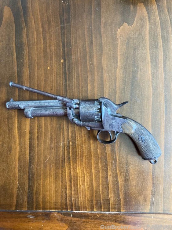 ORIGINAL Civil War LeMat Revolver 2nd Model-img-25