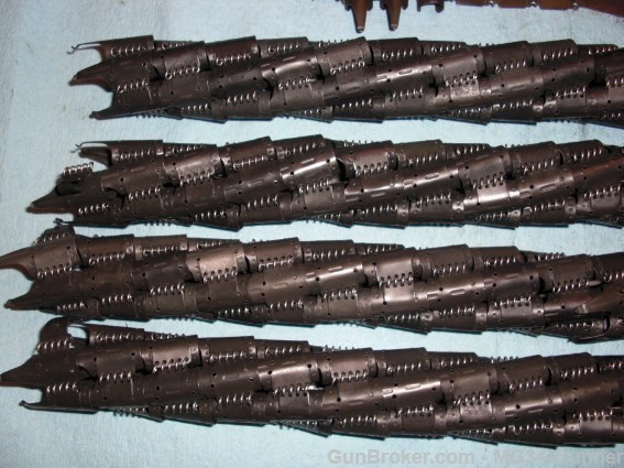 MG34 MG42 Starter Tabs & Four 100-Round Yugo Belts (400 Rounds Total)-img-1