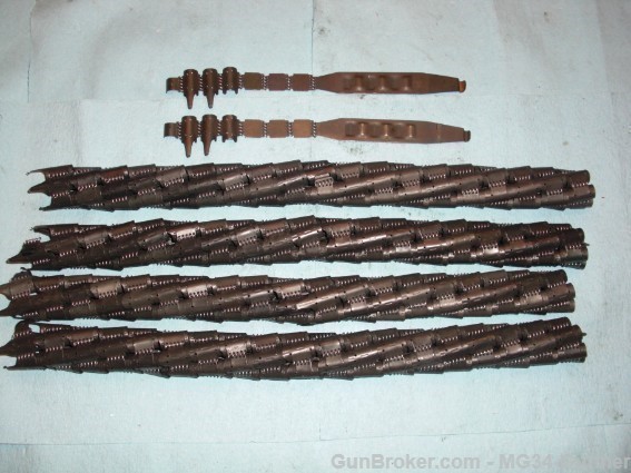 MG34 MG42 Starter Tabs & Four 100-Round Yugo Belts (400 Rounds Total)-img-0
