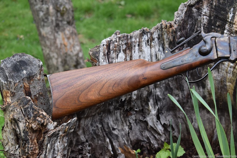 used Shiloh Sharps Arms 1874 3 1/4 30" target 45-120 bpcr single shot-img-1