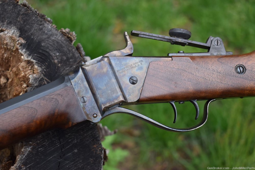 used Shiloh Sharps Arms 1874 3 1/4 30" target 45-120 bpcr single shot-img-14