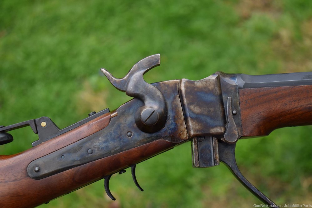used Shiloh Sharps Arms 1874 3 1/4 30" target 45-120 bpcr single shot-img-32