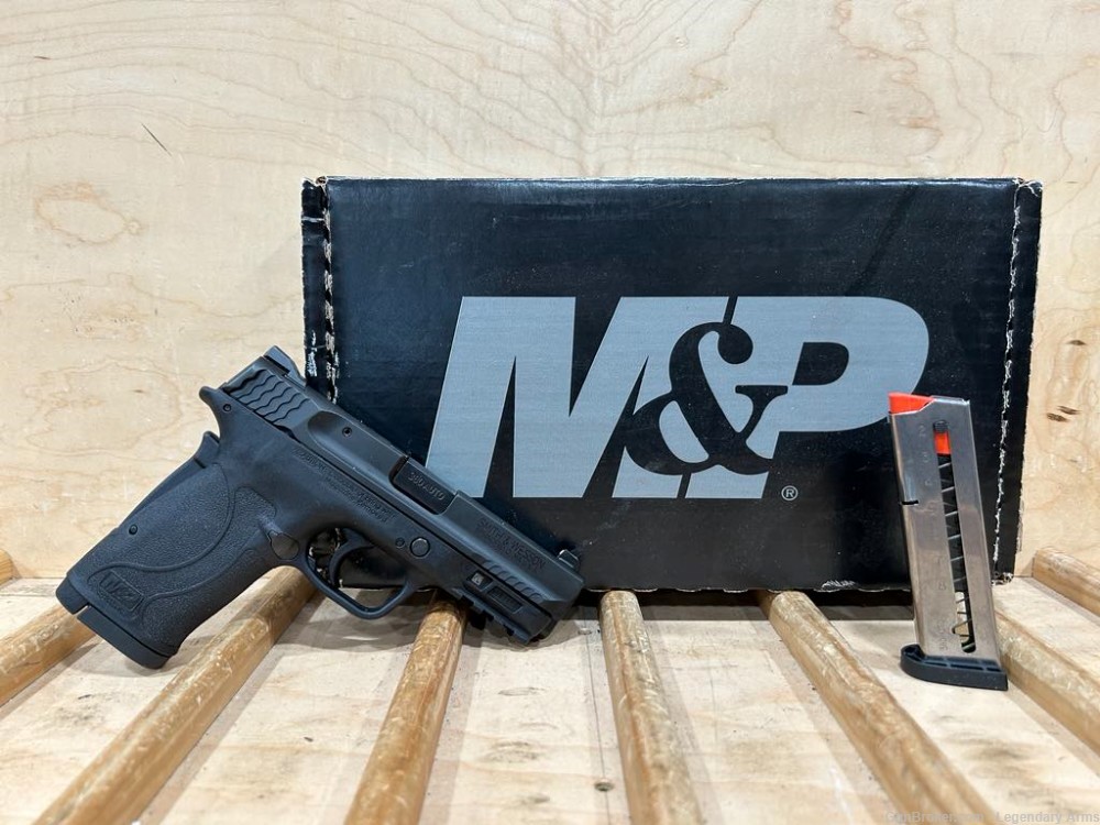 SMITH WESSON M&P SHIELD EZ 380 W / EXTRA MAG AND BOX 25322-img-0