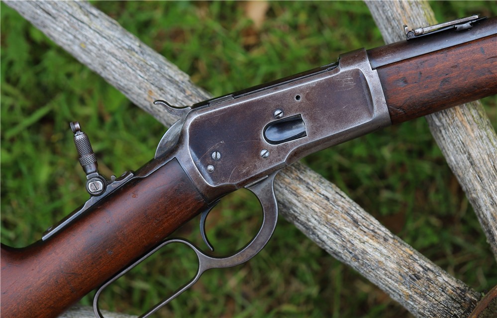 SCARCE c/ 1909 "MOD. 1892" Marked Winchester Model 1892 Saddle Ring Carbine-img-1
