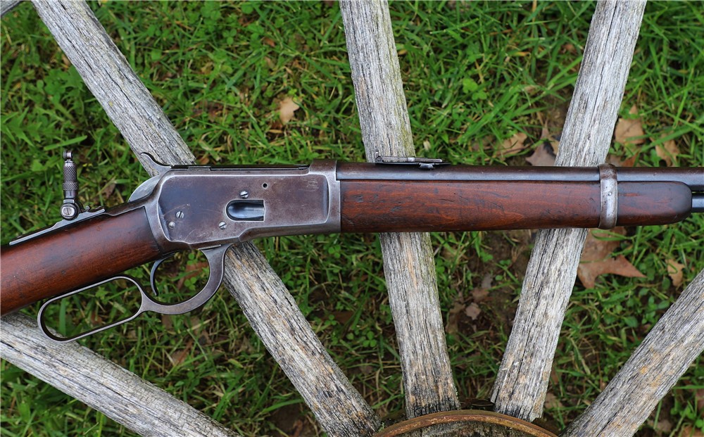 SCARCE c/ 1909 "MOD. 1892" Marked Winchester Model 1892 Saddle Ring Carbine-img-21