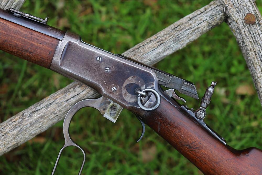 SCARCE c/ 1909 "MOD. 1892" Marked Winchester Model 1892 Saddle Ring Carbine-img-18