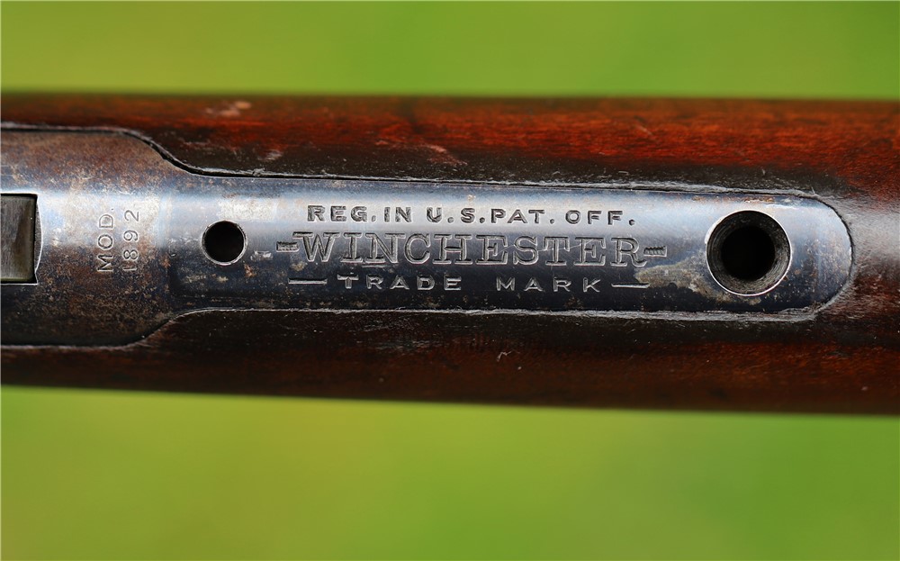 SCARCE c/ 1909 "MOD. 1892" Marked Winchester Model 1892 Saddle Ring Carbine-img-4
