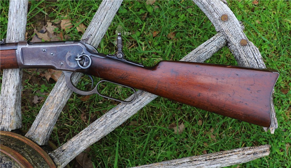 SCARCE c/ 1909 "MOD. 1892" Marked Winchester Model 1892 Saddle Ring Carbine-img-36
