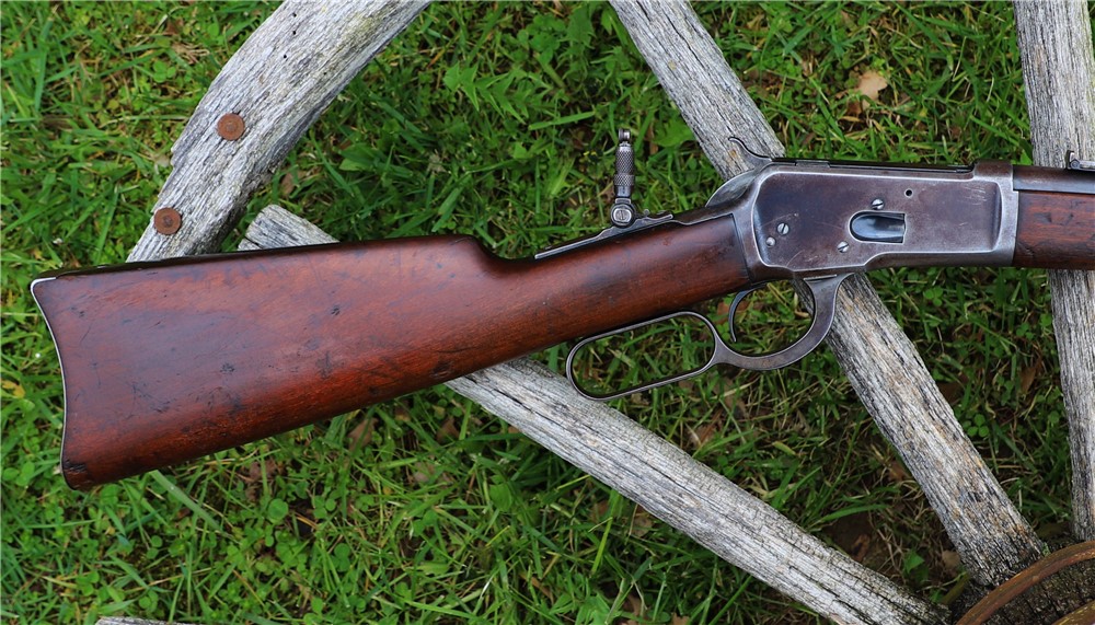 SCARCE c/ 1909 "MOD. 1892" Marked Winchester Model 1892 Saddle Ring Carbine-img-20