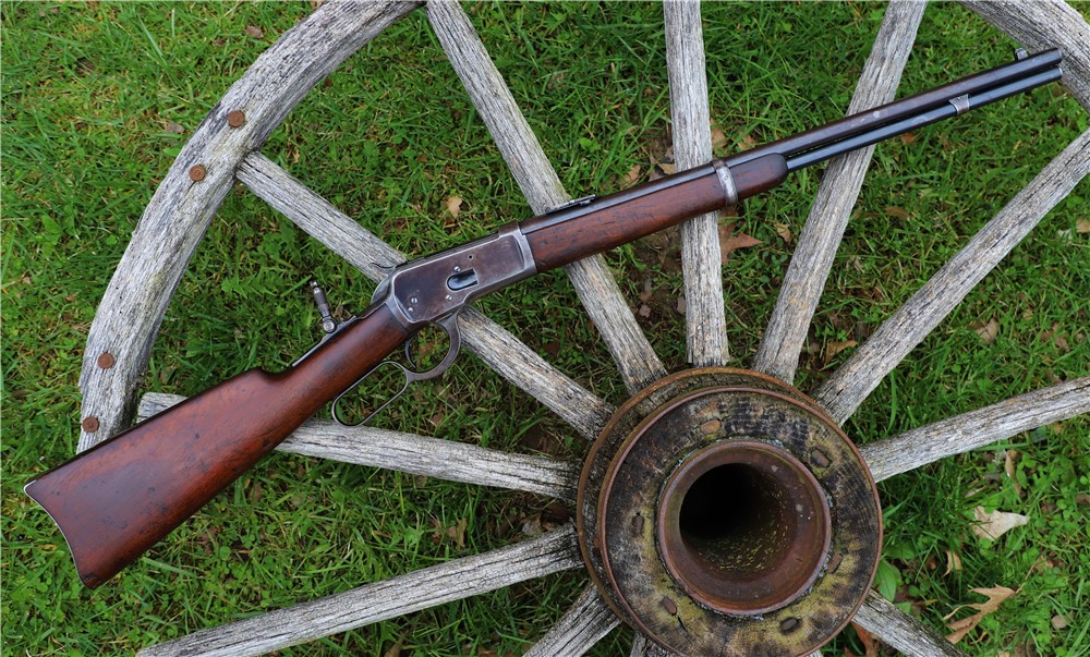 SCARCE c/ 1909 "MOD. 1892" Marked Winchester Model 1892 Saddle Ring Carbine-img-5
