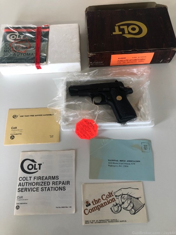 COLT MK IV .380 HIGHLY COLLECTABLE GOVERNMENT MODEL SERIES 80 .01 NR-img-31