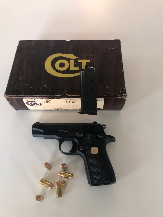COLT MK IV .380 HIGHLY COLLECTABLE GOVERNMENT MODEL SERIES 80 .01 NR-img-3