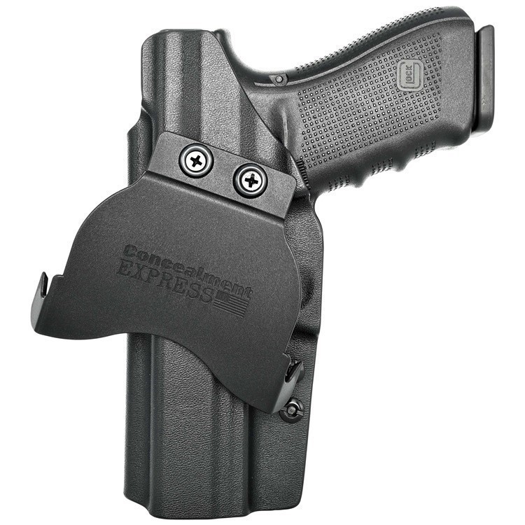 Paddle Holster fits: Glock 20 21 (Optic Ready) Black / Right Hand / Optics/-img-0