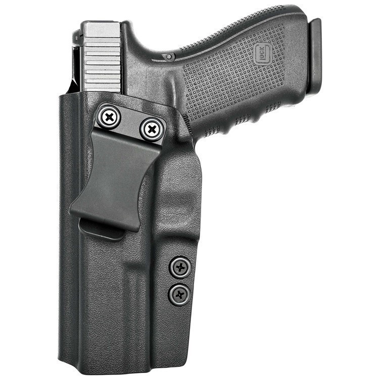 IWB Holster fits: Glock 20 21 (Optic Ready) Black / Left Hand / Optic Cut-img-0