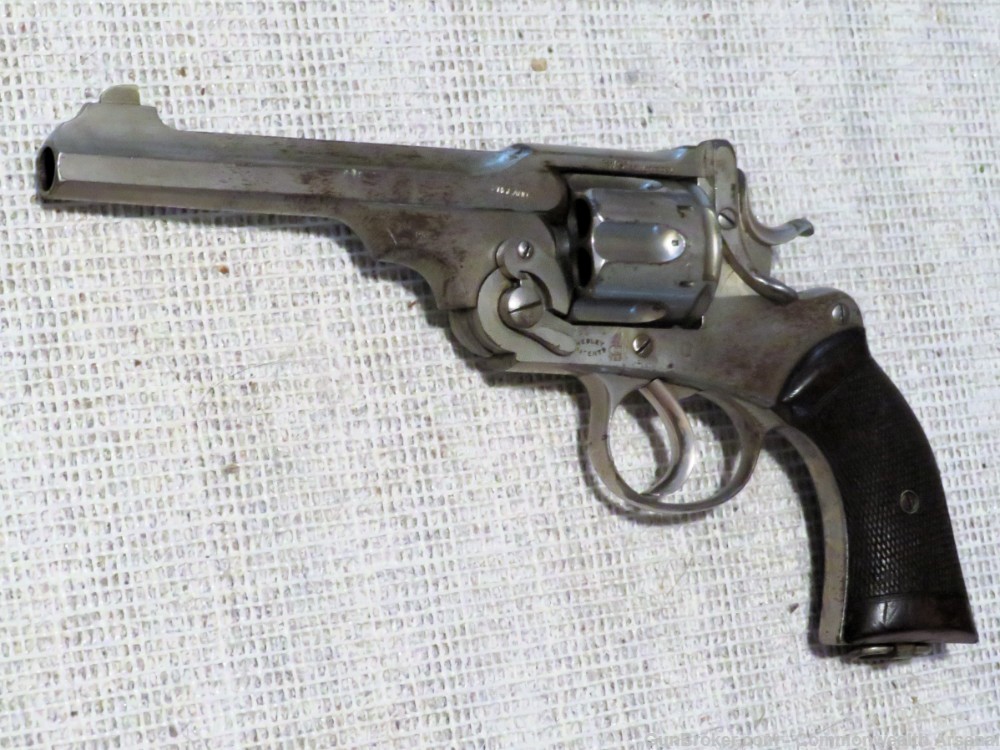 Historic ID'ed Boer War & WW1 British WG Army 455-476 Revolver Webley 1898-img-32