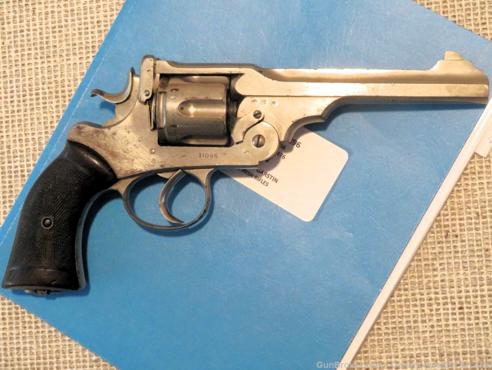 Historic ID'ed Boer War & WW1 British WG Army 455-476 Revolver Webley 1898-img-0