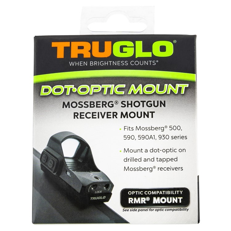 TRUGLO Dot-Optic Mossberg 500/590 Shotgun Receiver Mount (TG8955M2)-img-1