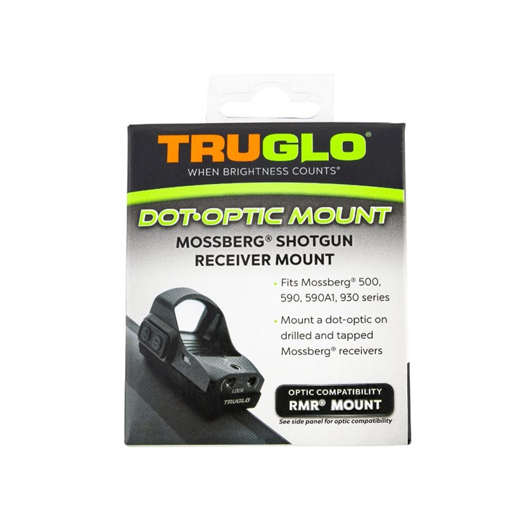TRUGLO Dot-Optic Mossberg 500/590 Shotgun Receiver Mount (TG8955M2)-img-2