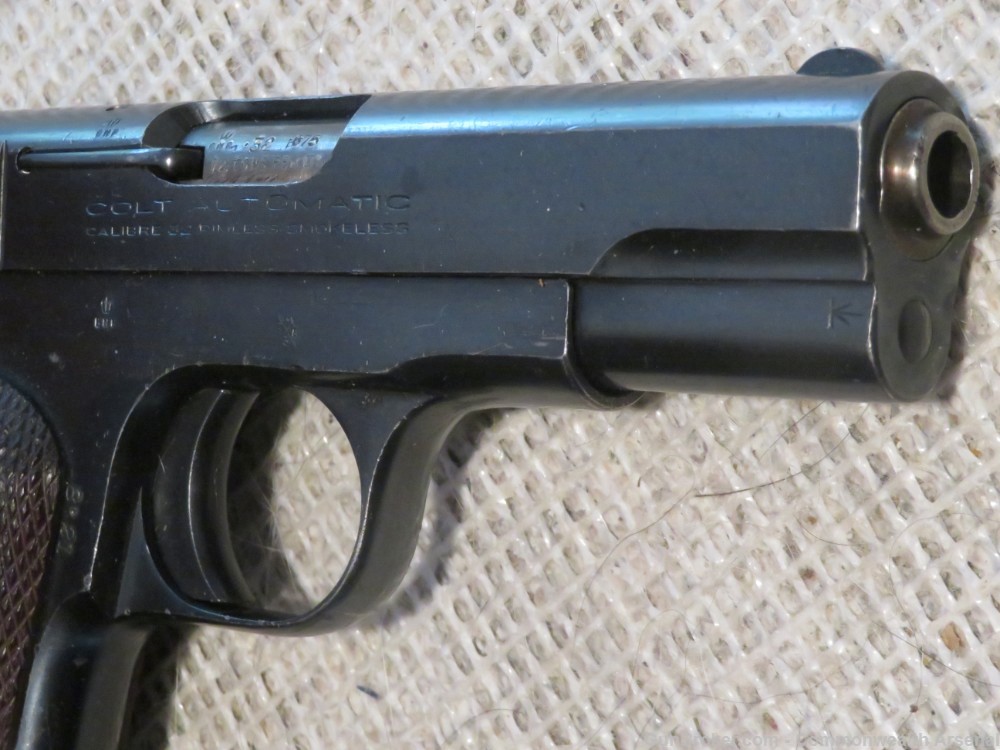 Rare Colt M-1903 Pocket Hammerless Pistol British RIC Contract .32 1921-img-3