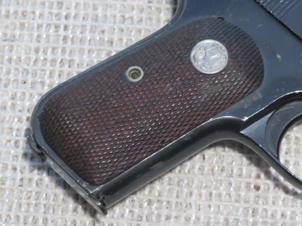 Rare Colt M-1903 Pocket Hammerless Pistol British RIC Contract .32 1921-img-9