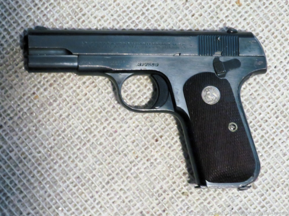 Rare Colt M-1903 Pocket Hammerless Pistol British RIC Contract .32 1921-img-12