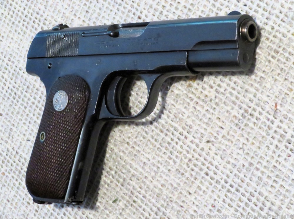 Rare Colt M-1903 Pocket Hammerless Pistol British RIC Contract .32 1921-img-11