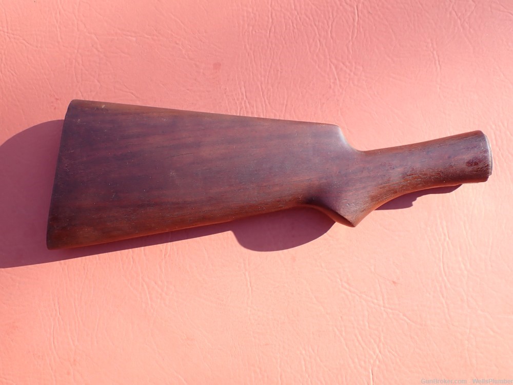 PRE WAR US WINCHESTER MODEL 1897 TRENCH SHOTGUN ORIGINAL BUTTSTOCK (NICE)-img-1
