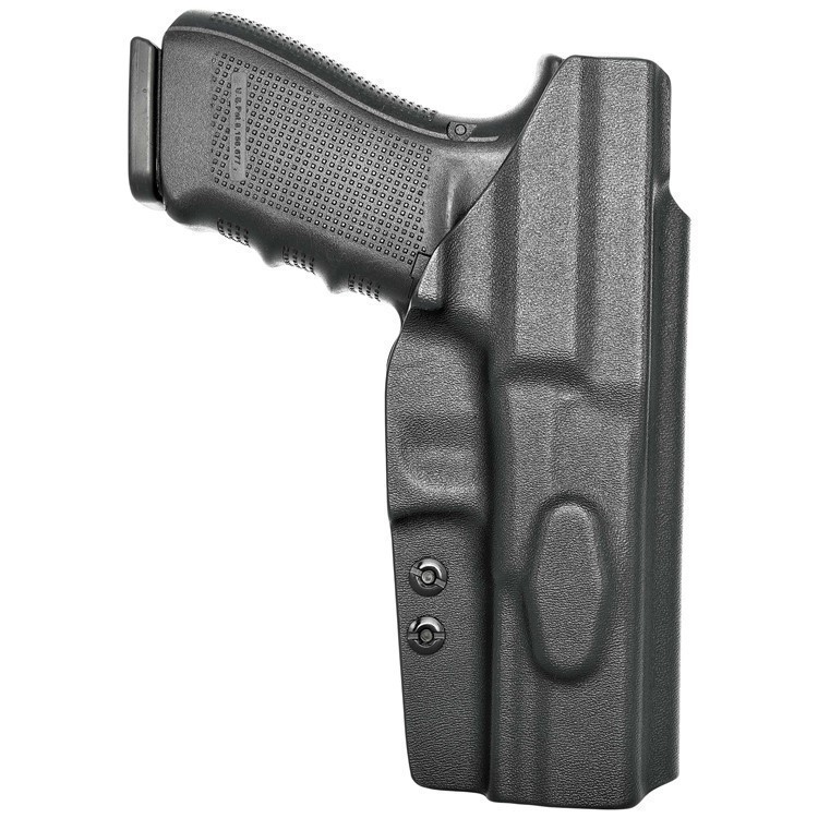 Tuckable IWB Holster fits: Glock 20 21 (Optic Ready) Black / Left Hand (w/F-img-1