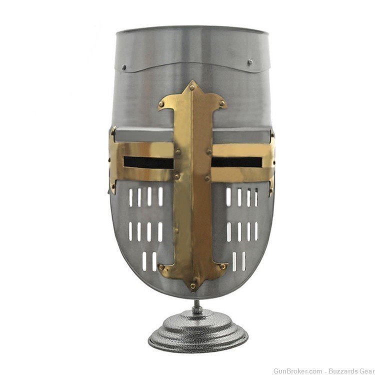 Crusader Helmet With Stand-img-0