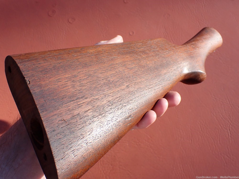 US WINCHESTER MODEL 1897 PRE WAR TRENCH SHOTGUN ORIGINAL BUTTSTOCK (CLEAN)-img-22